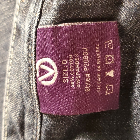 Vigoss Jeans blue british flag pockets Size 0 - Picture 5 of 5
